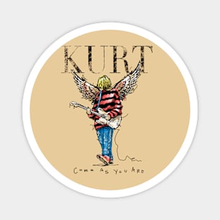 Kurt cobain guitar Magnet